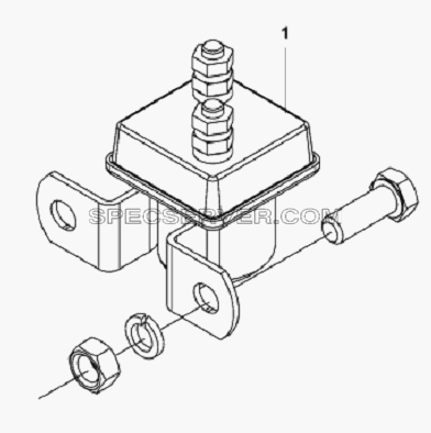 Starter Relay Subassembly для L3251A3 (вара.) (список запасных частей)