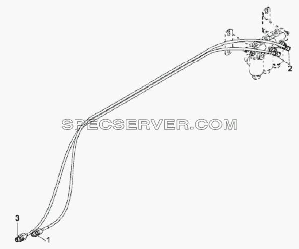 Power Takeoff Controller Subassembly для L3251A3 (вара.) (список запасных частей)