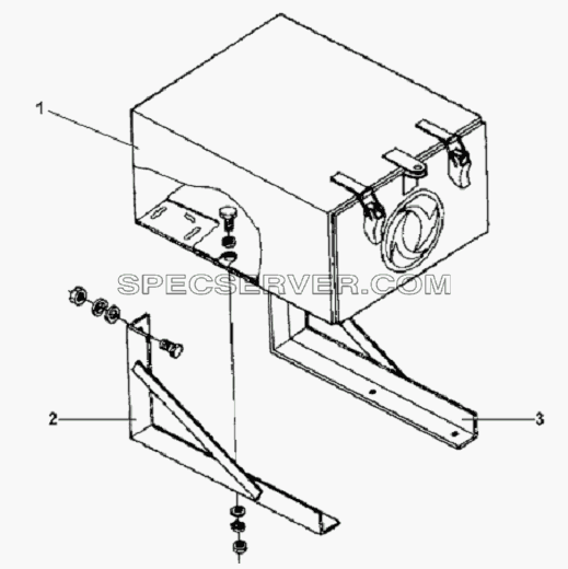Tool Box Subassembly для L3251A3 (вара.) (список запасных частей)