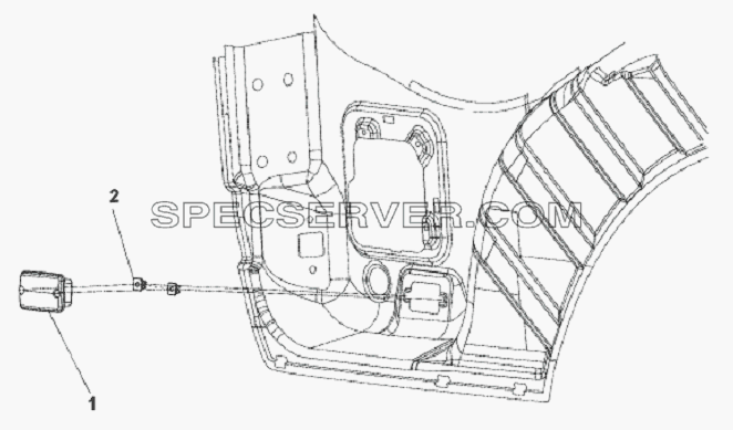 Step Lamp Subassembly для L3251A3 (вара.) (список запасных частей)