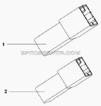 Exhaust Brake Linked Relay Subassembly для L3251A3 (вара.) (список запасных частей)