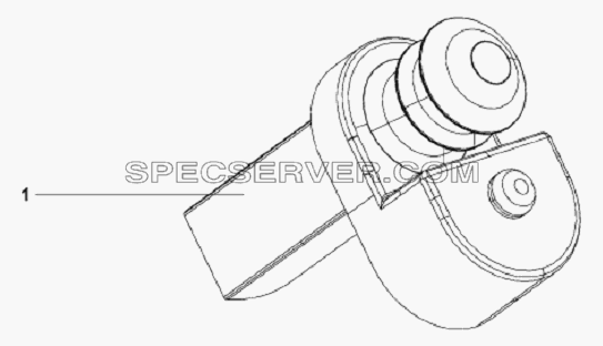 Door Lamp Switch Subassembly для L3251A3 (вара.) (список запасных частей)