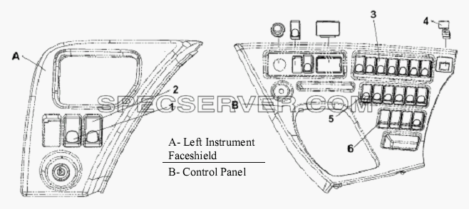 Rocker Switch Subassembly для L3251A3 (вара.) (список запасных частей)