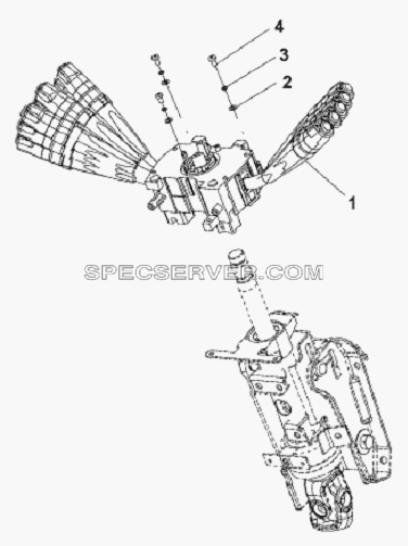 Combination Switch Subassembly для L3251A3 (вара.) (список запасных частей)