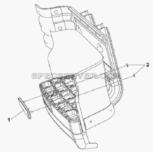 Reflector Subassembly для L3251A3 (вара.) (список запасных частей)