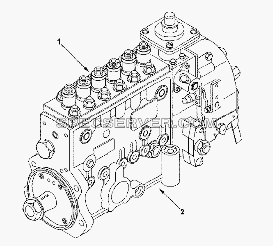 FP90545 Топливный насос для DFL-4251A (список запасных частей)