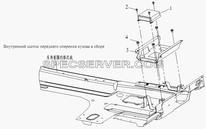 Секция управления антиблокировкой для СА-3252 (P2K2T1A) (список запасных частей)
