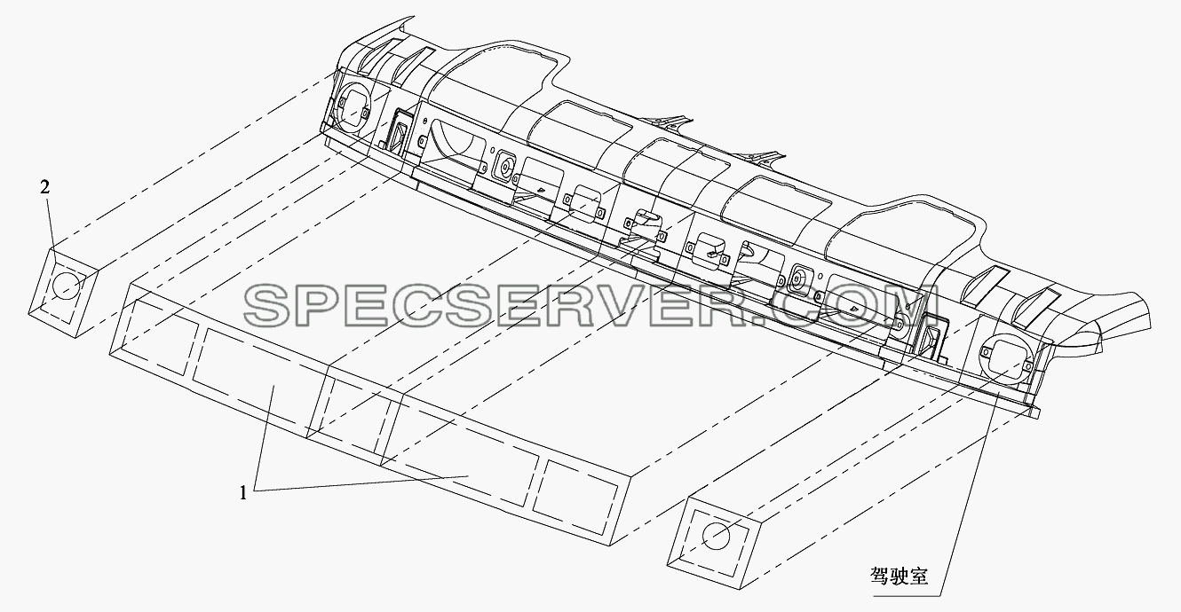 Герметическая пленка над ветровым стеклом для СА-3252 (список запасных частей)