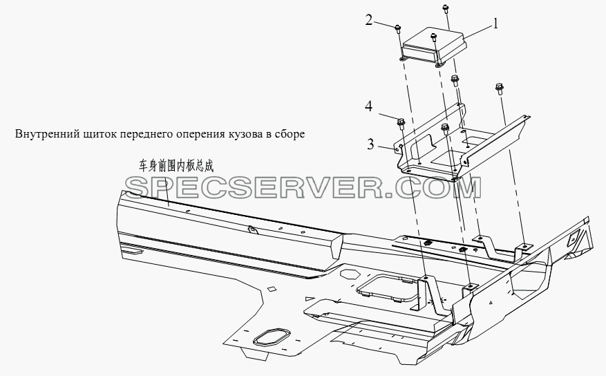 Секция управления антиблокировкой для СА-3312 (P2K2B2T4A2Z) (список запасных частей)