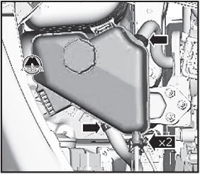 Снятие двигателя Ford B-Max