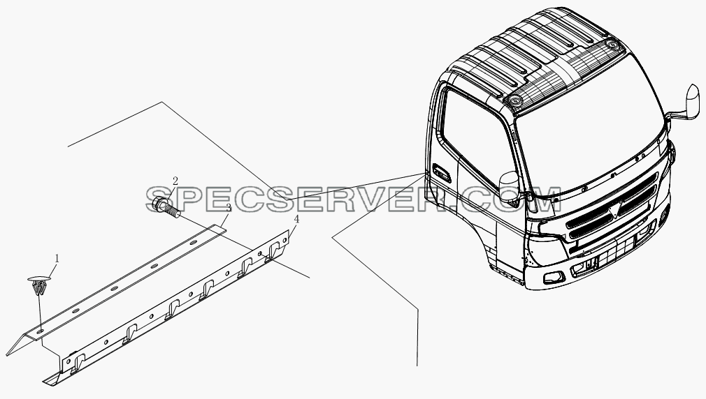 Другие аксессуары 1SB1808260103 для BJ1039, BJ1049 (Aumark III) (список запасных частей)