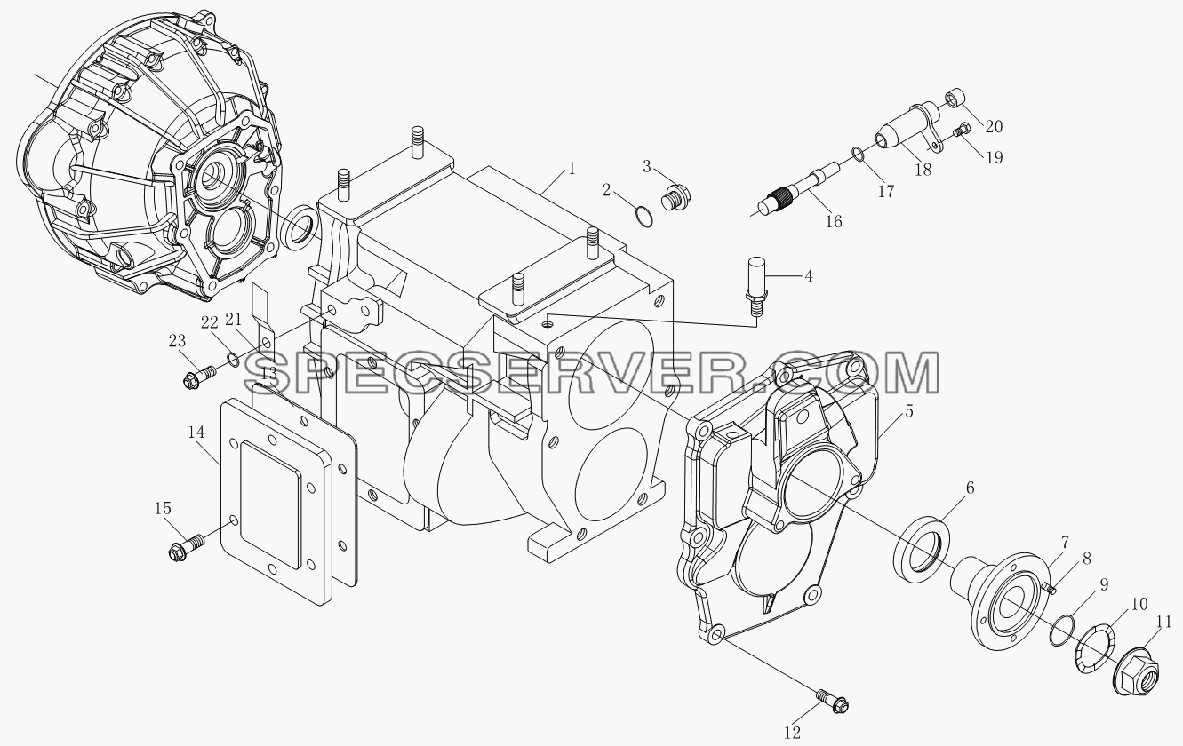Вариатор 1S10491710114 (JC528T2F)-5 для BJ1039, BJ1049 (Aumark III) (список запасных частей)