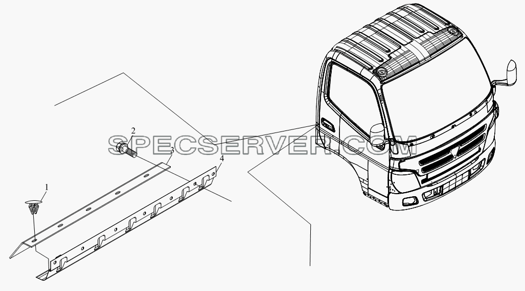 1SB1808260103 Остальные агрегаты для BJ1041, BJ1069 (Ollin) (список запасных частей)