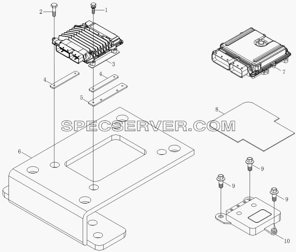 1S10513680003 Электрооборудование для BJ1051, BJ1061 (Aumark) (список запасных частей)