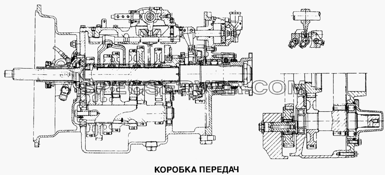 Коробка передач для Howo (список запасных частей)