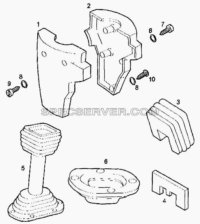 Защита рулевого управления для EuroTech CURSOR (список запасных частей)