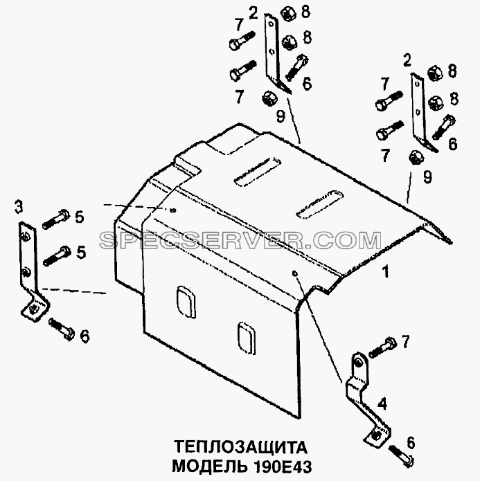 Теплозащита для EuroTech CURSOR (список запасных частей)