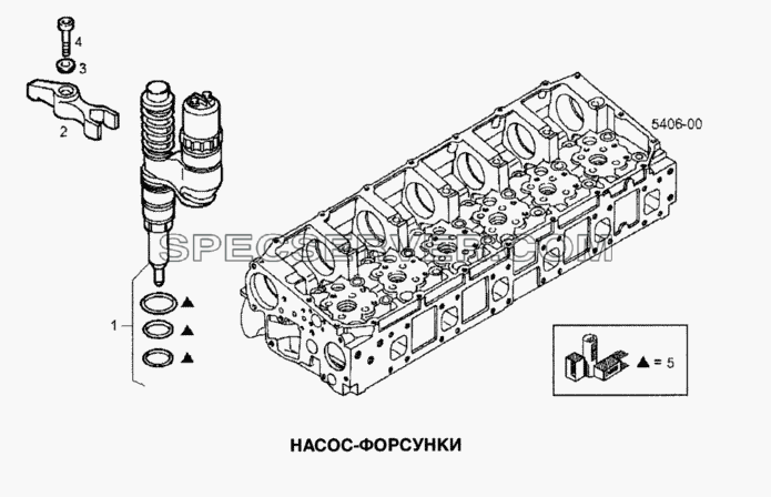 Насос-форсунки для Stralis (список запасных частей)