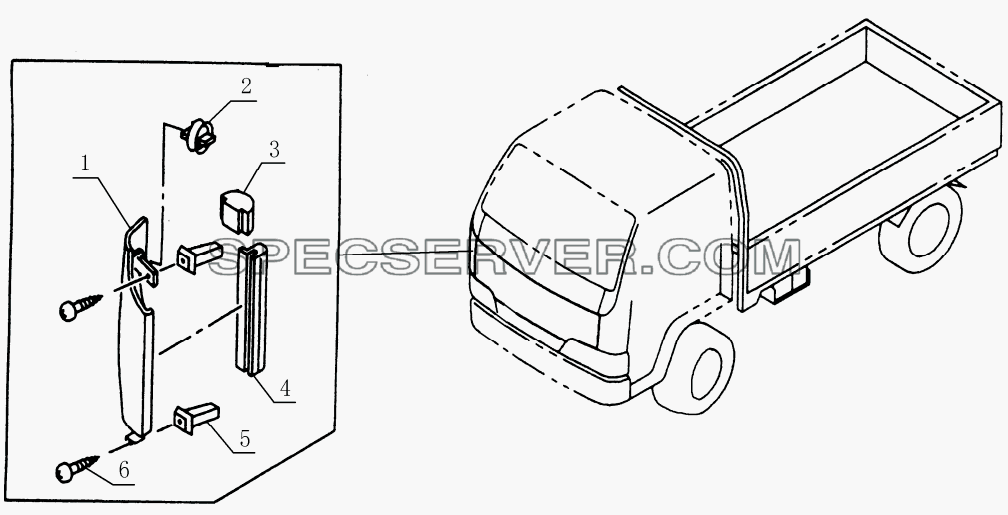 5302E0 Side plate,front side для HFC 1020K-D134 (список запасных частей)