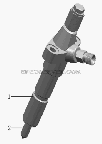 QC490Q(DI)-25000 Fuel injector assembly для HFC 1020K-D134 (список запасных частей)