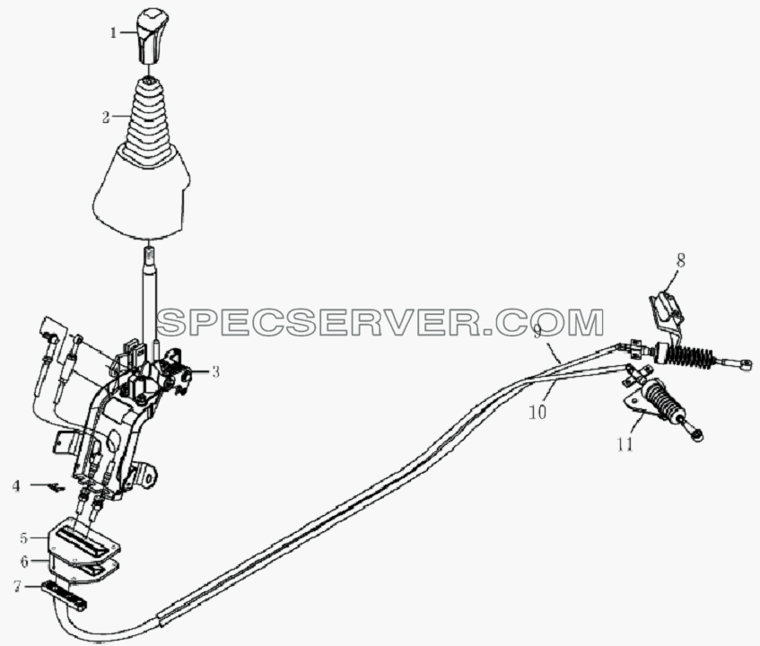 1703D126 Transmission shelves handing equipment для HFC 1020K-D134 (список запасных частей)