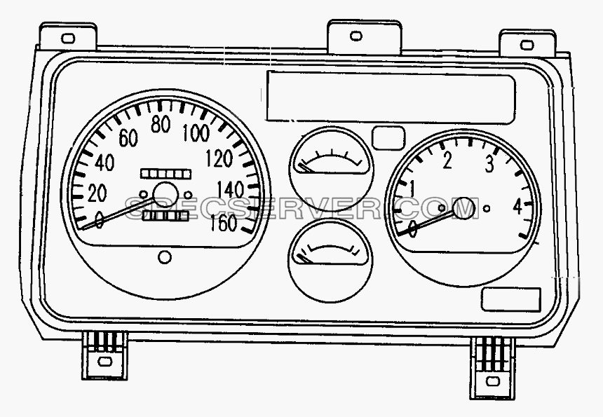 38D4JC Instruments для HFC 1020K-D134 (список запасных частей)
