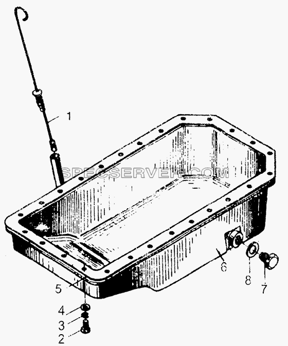 Oil sump для HFC 1020KR-D127 (список запасных частей)
