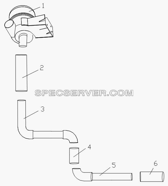 1109D200 Air-cleaner equipment для HFC 1020KR-D127 (список запасных частей)