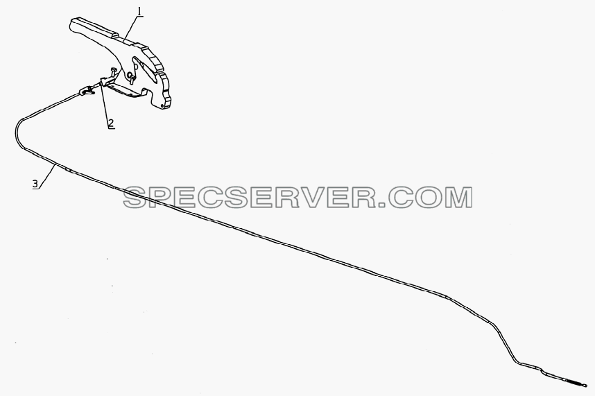 3508D4 Parking brake control system для HFC 1020KR-D127 (список запасных частей)
