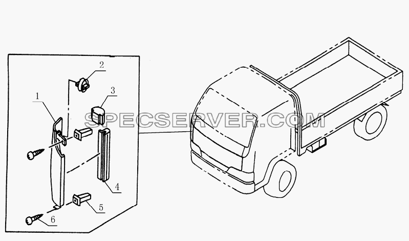 5302E0 Front wall side panel для HFC 1020KR-D127 (список запасных частей)
