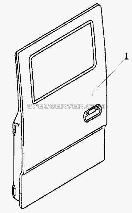 6200B3 Back-door unit для HFC 1020KR-D127 (список запасных частей)