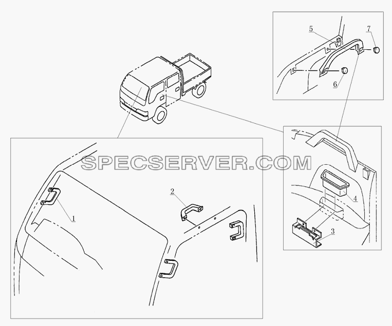 8220E0 Armrest assy для HFC 1020KR-D127 (список запасных частей)