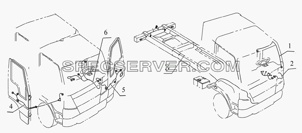 37D2001 Electric equipment для HFC 1020KR-D127 (список запасных частей)