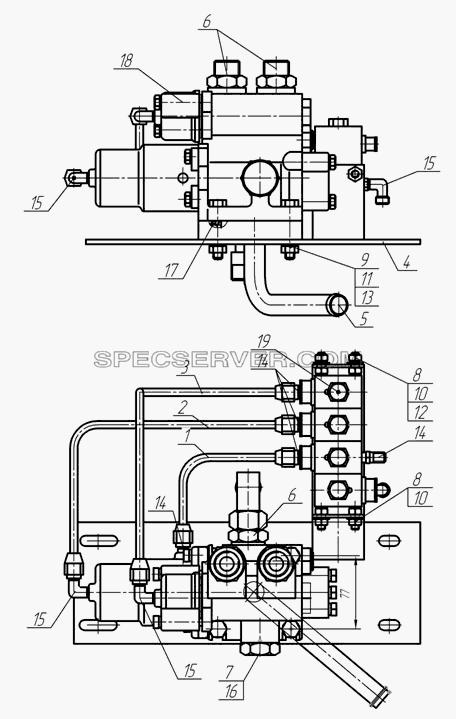 65115-8607230 Блок управления для КамАЗ-65115 (2009) (список запасных частей)