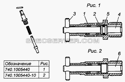 Фиксатор маховика в сборе для КамАЗ-6540 (список запасных частей)