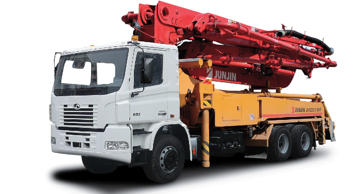 Автобетононасос КрАЗ P23.2-JXZ 37-4.16HP - технические характеристики
