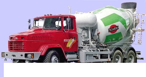Автобетоносмеситель КрАЗ-6124Р4