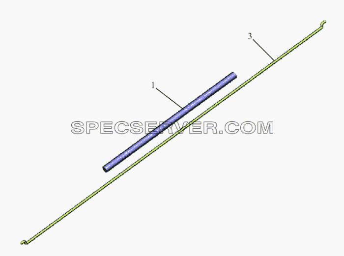 Привод 64221-8109119 для МАЗ-533731 (список запасных частей)