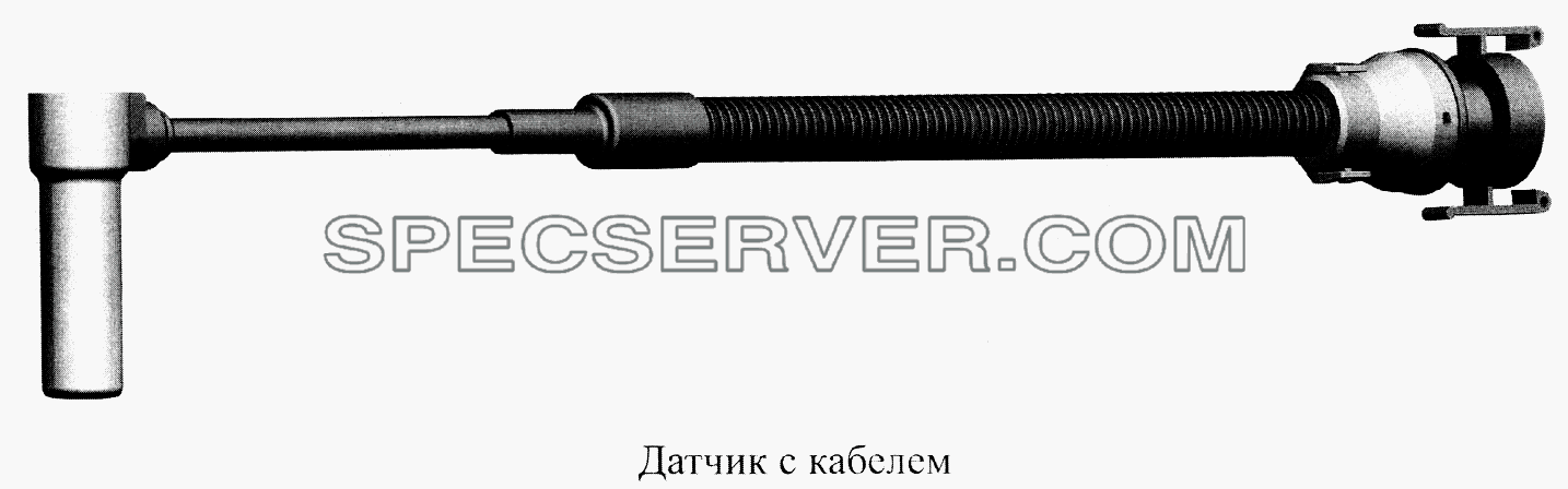 Датчик с кабелем для МАЗ-5516А5 (список запасных частей)
