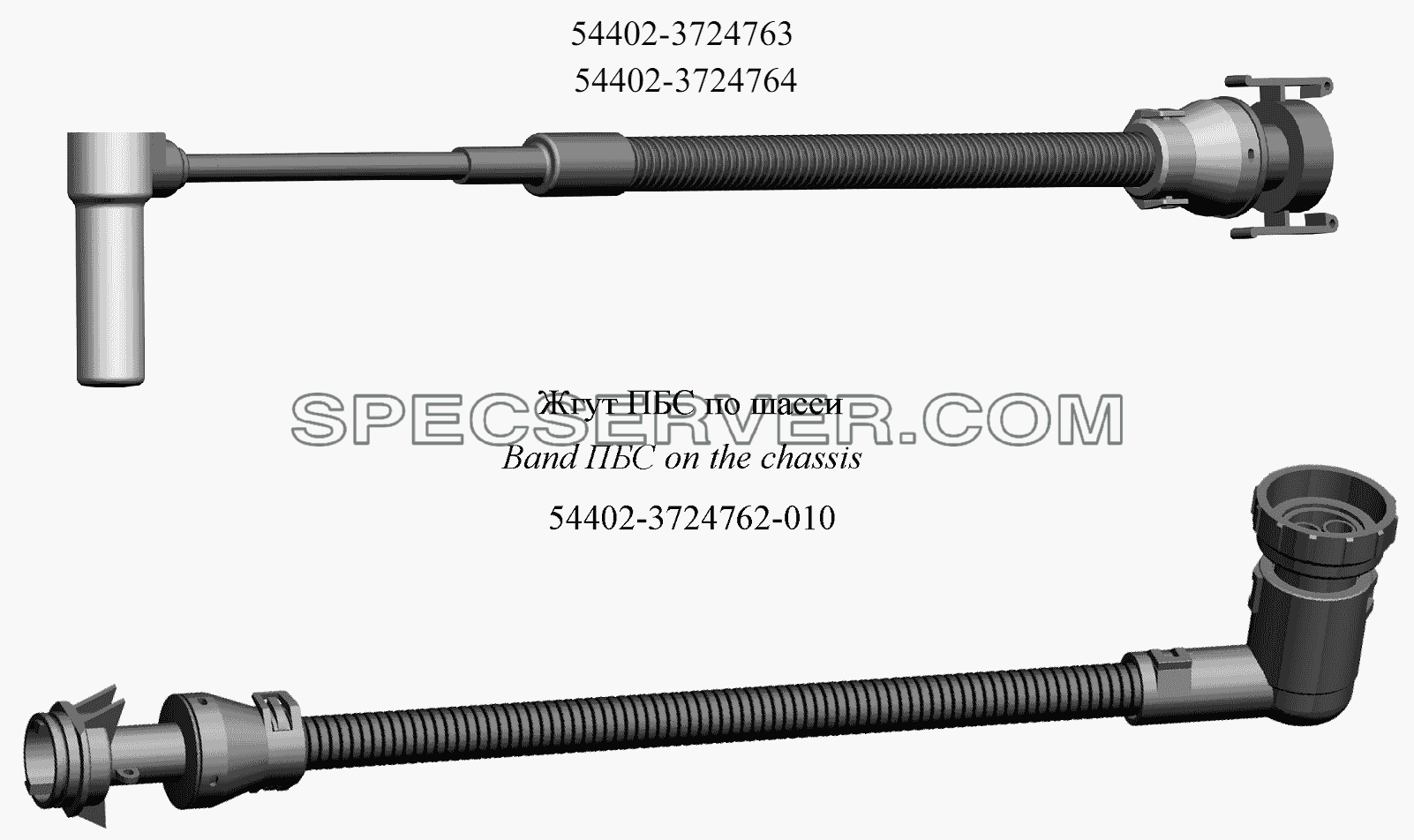 Датчик с кабелем для МАЗ-6422, 5432 (список запасных частей)
