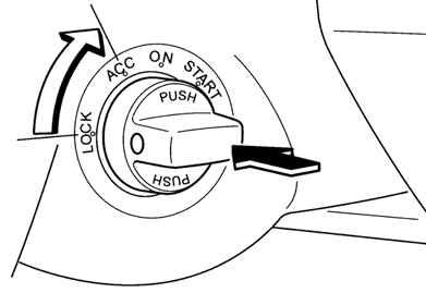 1.3.2.3 ���� ��������� � ������� ���������������� ����� � ������� ������ �Advanced Key� Mazda 3