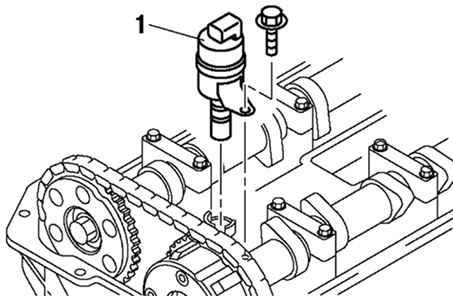 2.2.12 Снятие и установка управляющего масляного клапана (OCV) (L3) Mazda 3