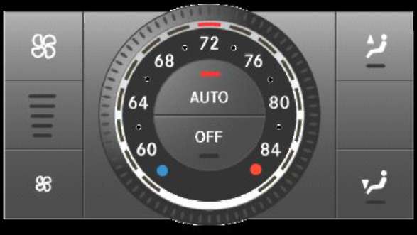 3.11.3 Комфортная климатическая установка Thermotronic (SA 581) Mercedes-Benz W164 (ML Class)