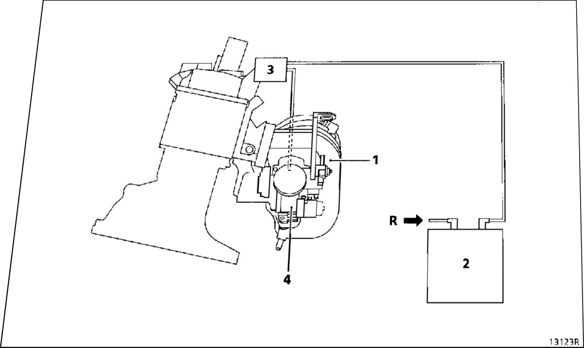 2. Рекуперация паров топлива Renault Kangoo 1997-2007