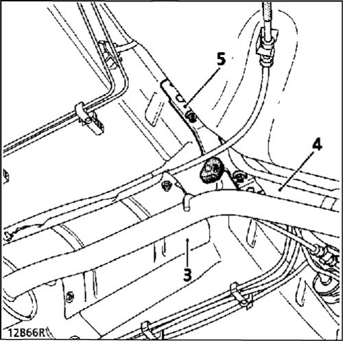 3. Топливный бак Renault Kangoo 1997-2007