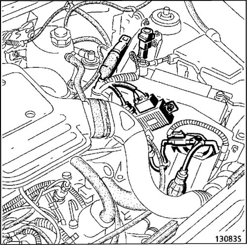 5. Коробка передач (снятие - установка) Renault Kangoo 1997-2007