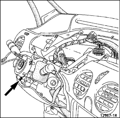 7. Рулевая колонка Renault Kangoo 1997-2007