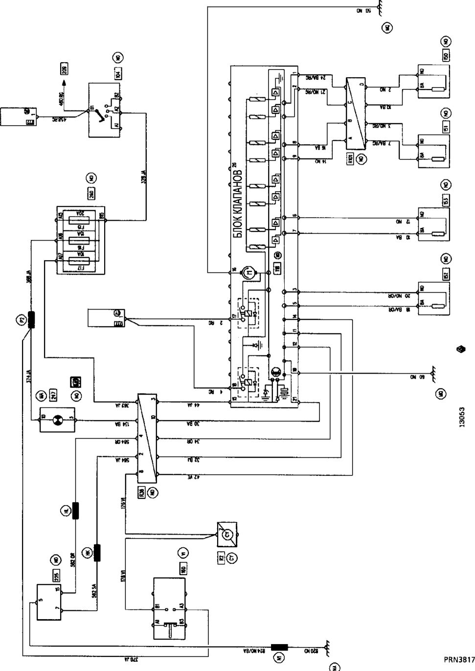 8.  �������������� ������� � ����������� �����������  Renault Kangoo 1997-2007