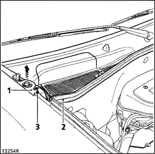 1. Ветровое стекло Renault Kangoo 1997-2007