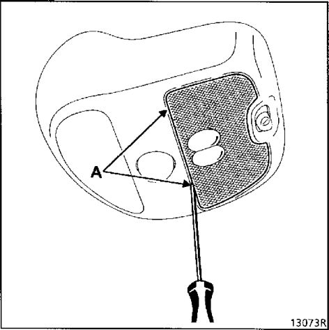 1. Плафон Renault Kangoo 1997-2007